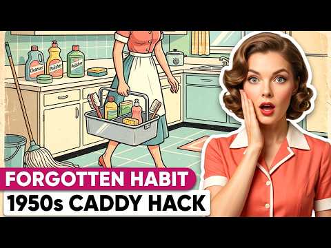 How a Simple Cleaning Caddy Changed 1950s Housekeeping — And Nobody Mentions It