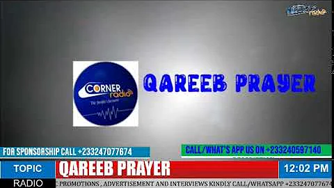 QAREEB PRAYER