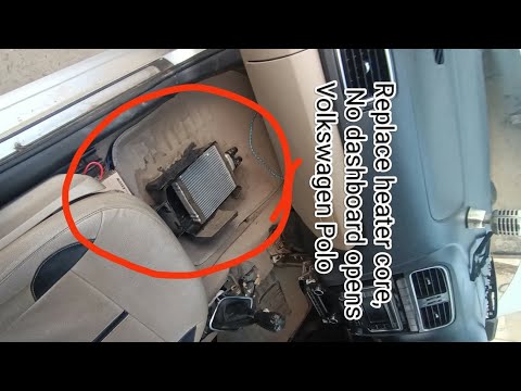 How To Replace Heater Core, no Dashboard Open Volkswagen Polo @sagarcarac4544 @G_sagar_vlog #shorts