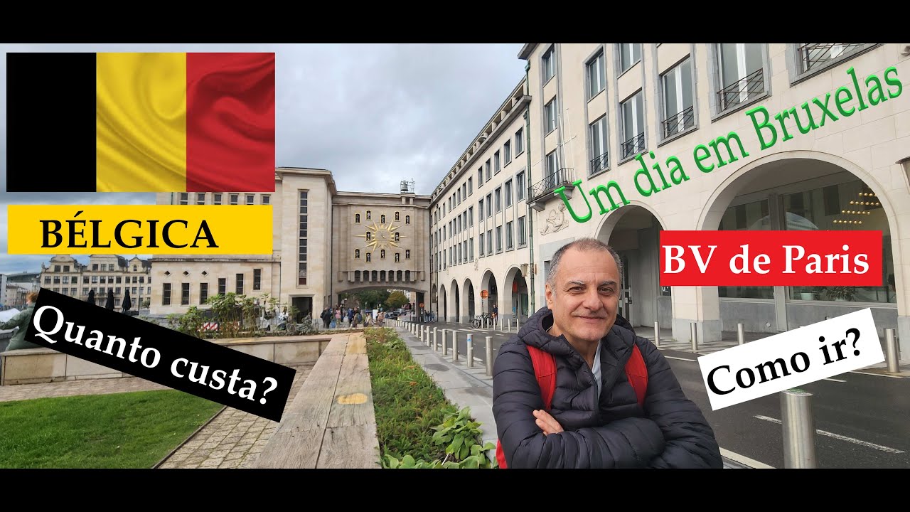COMO IR DE PARIS A BRUXELAS - VIAGENS: Ep. 199