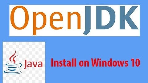 How to intall openjdk on windows