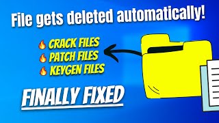 💥Fixed! Stop Deleting Crack-patch-keygen Files Automatically || Windows 10, 11, 8, 7 screenshot 3
