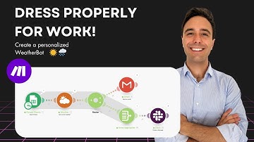 Automating Weather Forecast Notifications with Make 🌦️ Aggregator module