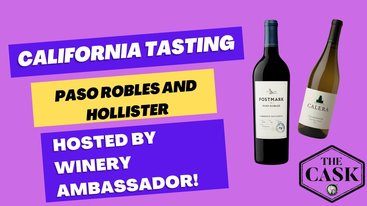 California Winery Tasting featuring Calera and Postmark Winery! YouTube