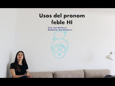 Vídeo: Per què és important el pronom possessiu?
