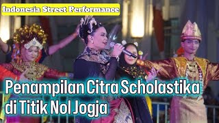 Suara Emas Citra Scholastika Menggema di Titik Nol Jogja