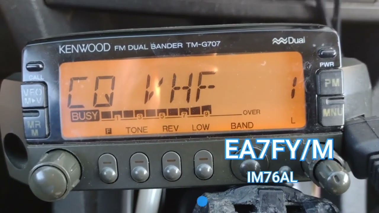 Tropo Canarias QSO con Marco, EA8AQV