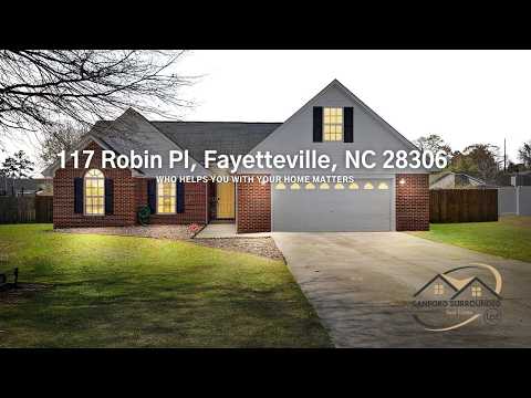 117 Robin Place, Fayetteville, NC home video tour