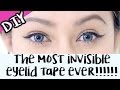 BEAUTY HACK: Eyelid Tape With Tulle & Lash Glue