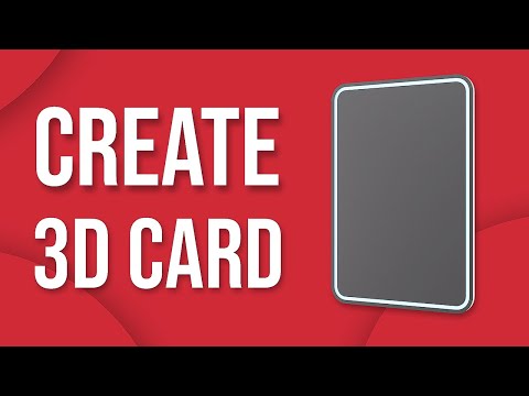 How to Create 3D NFT Card - Blender tutorial