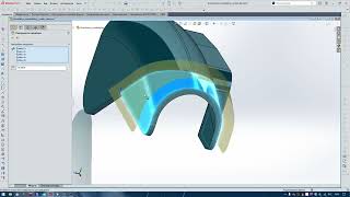 Solidworks утоньшение части корпуса