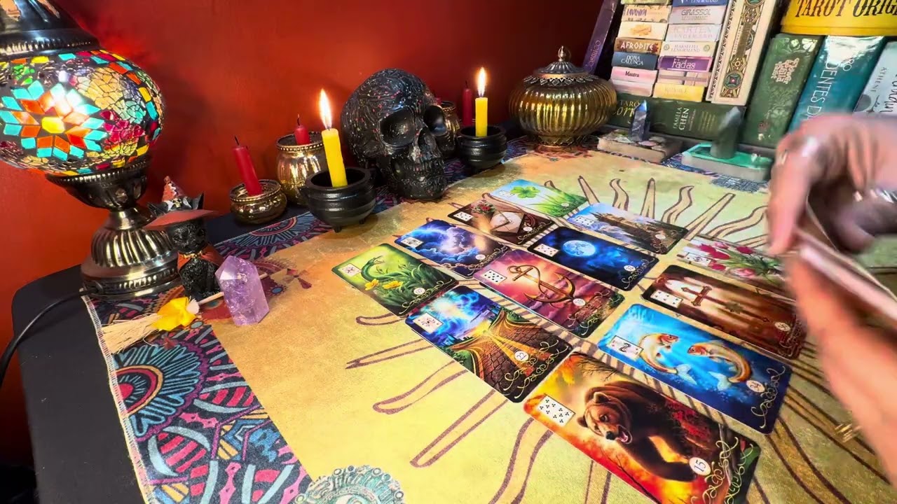 PENSE EM UMA SITUAÇÃO E VEJA UMA RESPOSTA DO BARALHO CIGANO ☪️🍀21.10.25