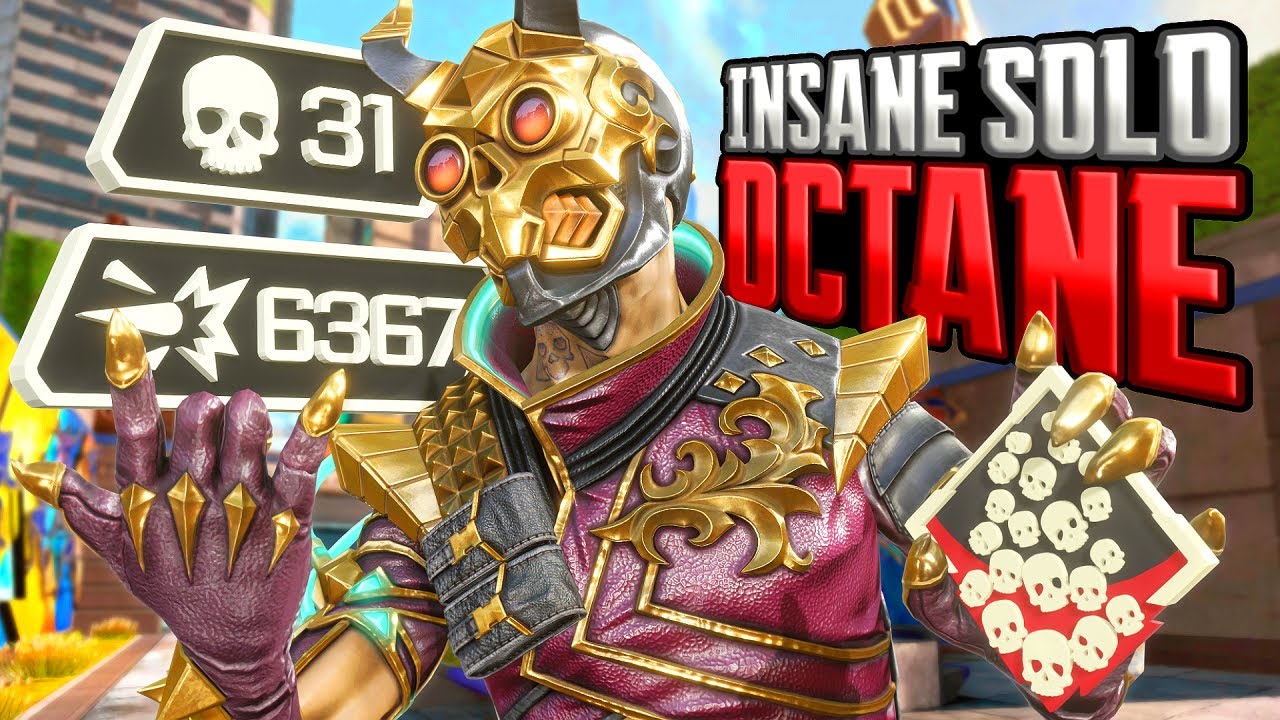 UNBELIEVABLE Octane 31 KILLS SOLO and 6,000 Damage