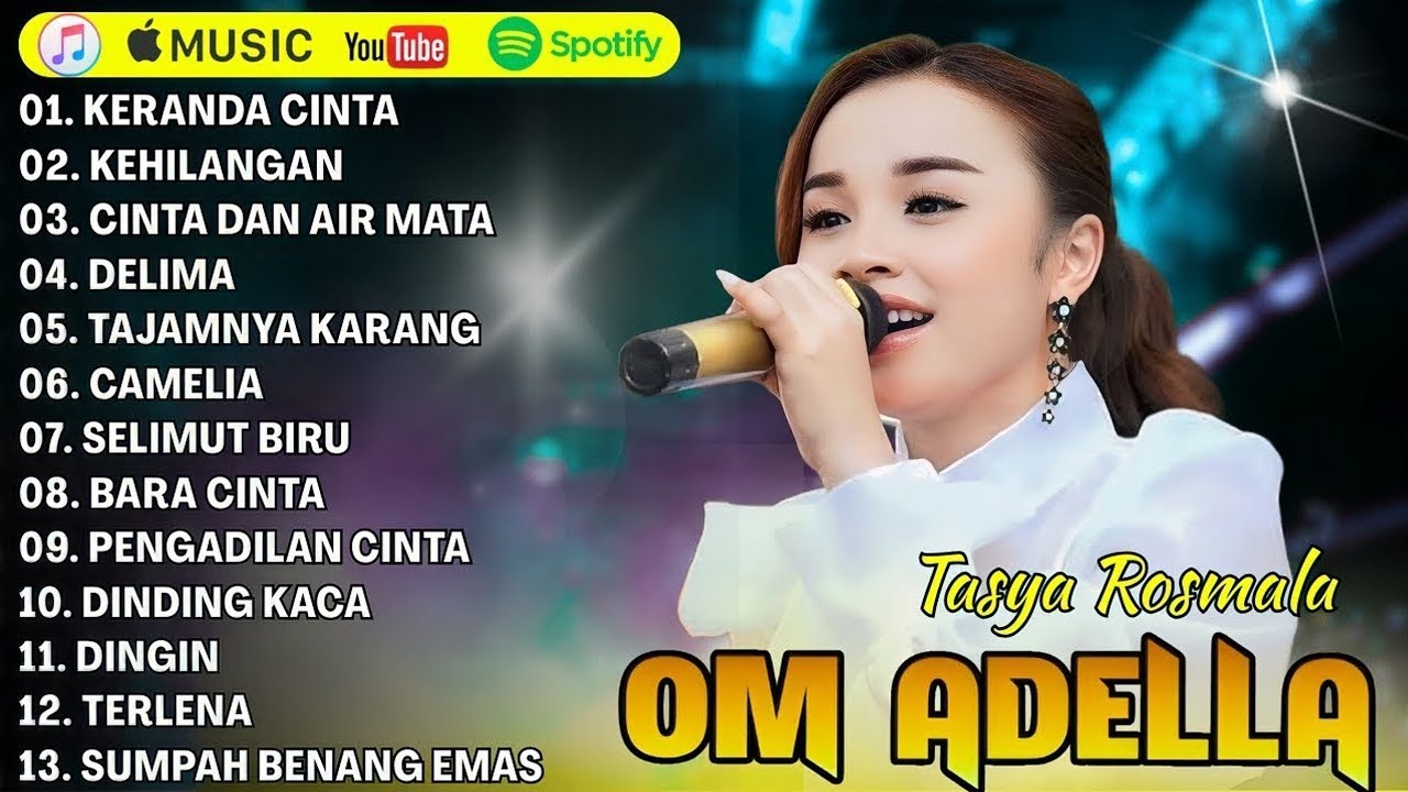 TASYA ROSMALA | KERANDA CINTA KEHILANGAN | TERBARU DANGDUT KLASIK TERPOPULER OM ADELLA 2025