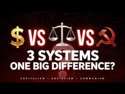 Capitalism vs Socialism vs Communism — What’s the REAL Difference?