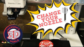 Changing the filament nozzle on the ​⁠@BambuLab A1 Mini- Is it easy?!
