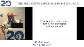 Uri Guttman - "Perl Begat Perl"
