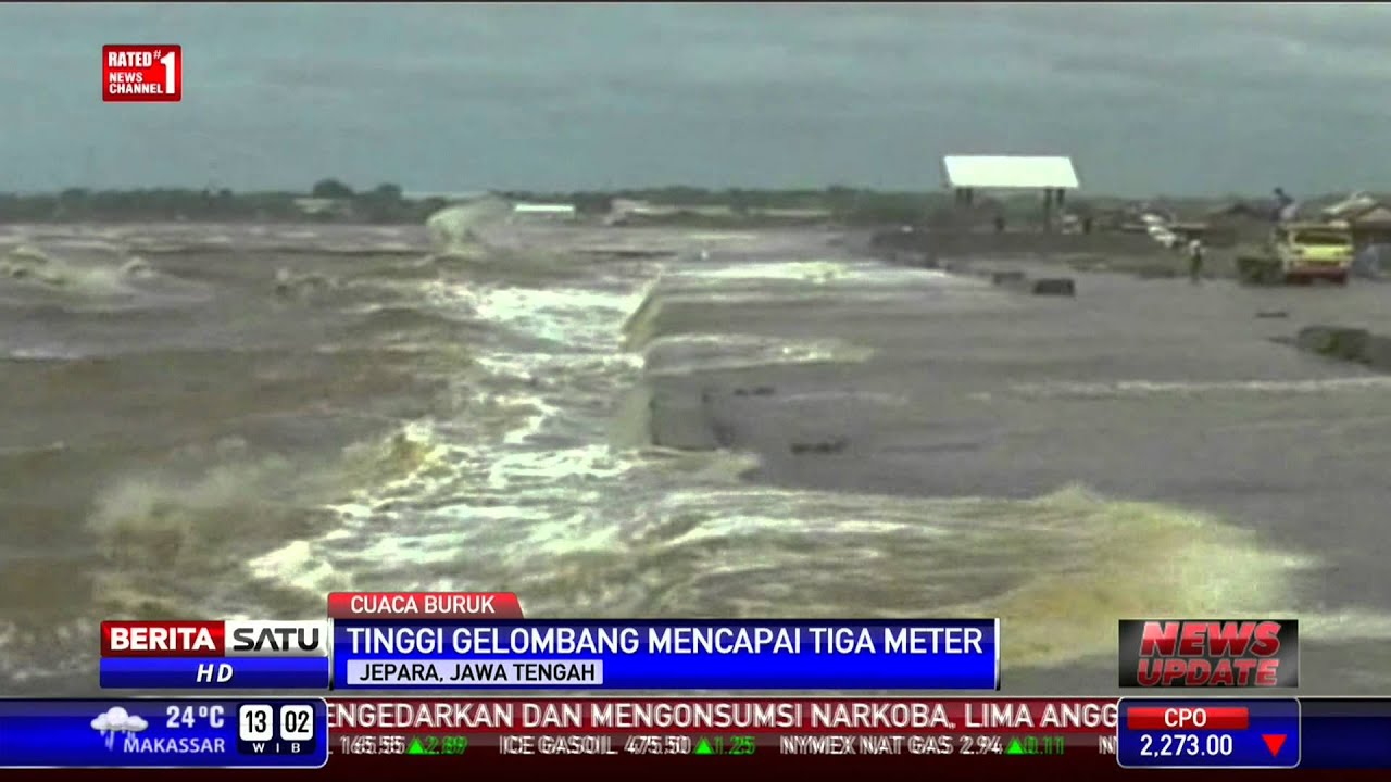 Pelayaran Jepara-Karimunjawa Dihentikan Sementara Akibat Gelombang Tinggi