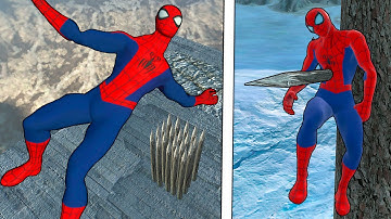 Spider-Man NPC Ragdoll Physics! The Best Epic Compilation #84