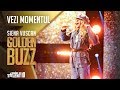 Al zecelea GOLDEN BUZZ. Andra, fermecată total de micuța cântăreață Siena Vușcan