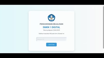 Simple Kelulusan Sekolah