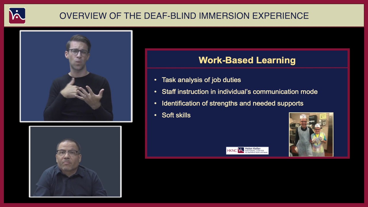 hks overview of the deaf blind immersion experience deaf job opportunities