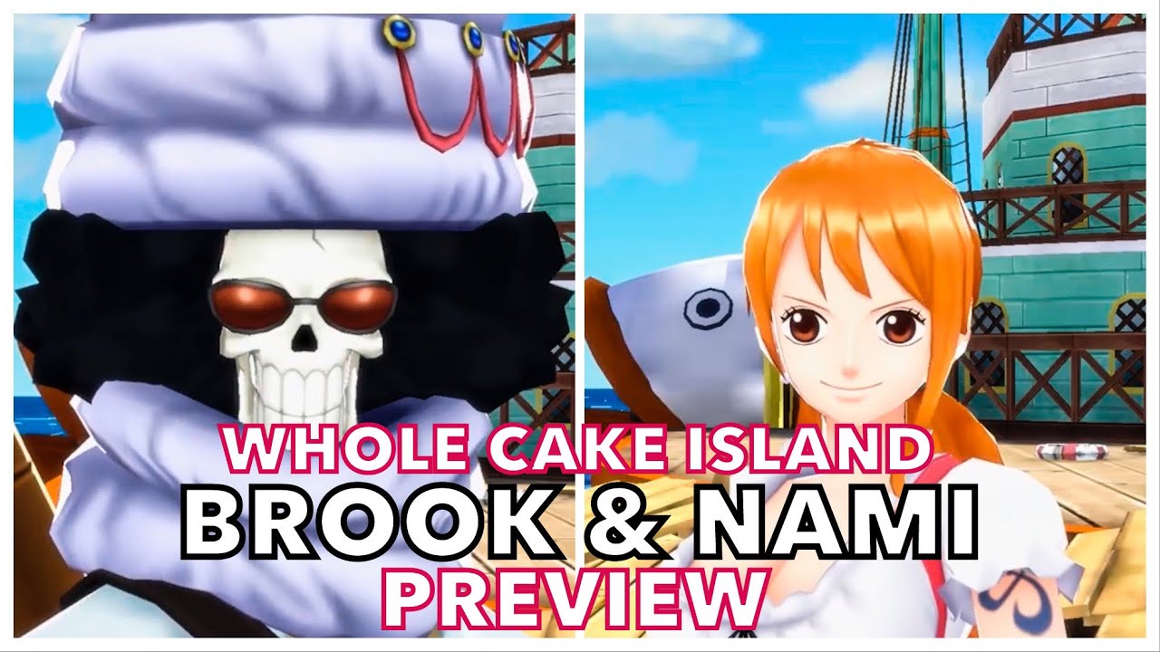 Whole Cake Island Nami Brook preview One Piece Bounty Rush YouTube