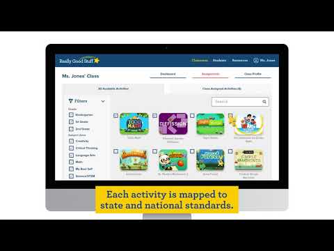 Really Good Stuff Digital Learning Collection' to Launch this Fall to Meet  the Needs of Teachers with a Digital Supplemental Curriculum Solution
