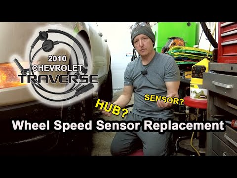 Drivers Side Wheel Speed Sensor Replacement on a 2010 Chevrolet Traverse / Acadia / Enclave