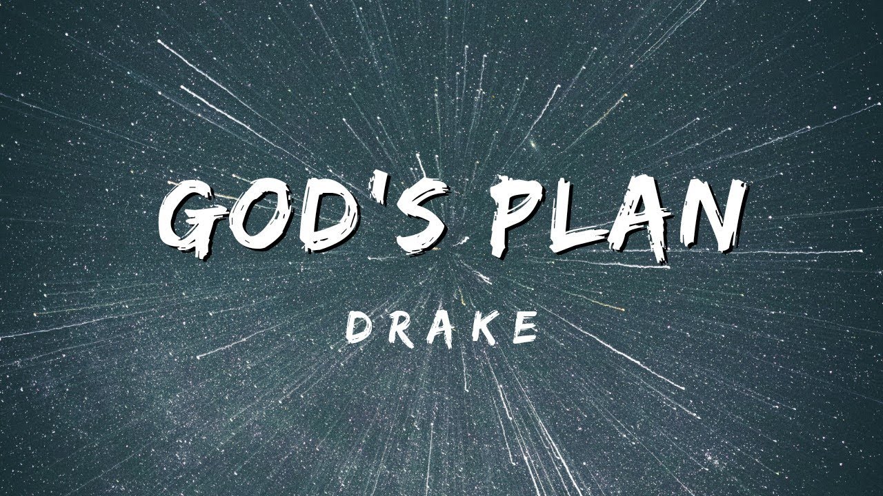 DRAKE - GOD'S PLAN (Lyrical Video) | @Audioaesthetic007