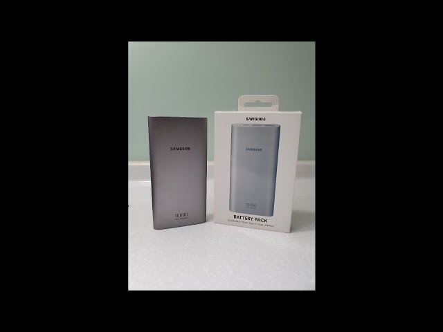 Samsung Power Bank EB-P1100C Unboxing | 10000mAh | 15W | Type C | Fast Charge | Dual USB Port