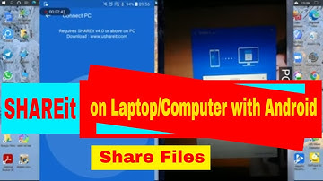 How to Use Shareit on Laptop - Shareit Mobile to PC Connect to Transfer Files Easily 2023 | SHAREit