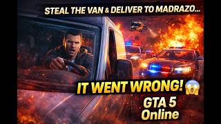 Stealing Construction Supplies Turned Into CHAOS! 😱 GTA 5 Online | Gtav