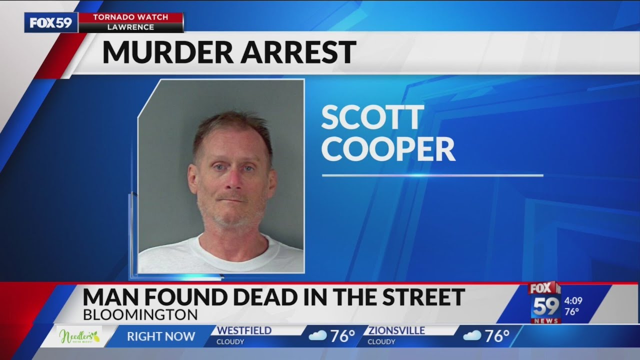 Homeless man arrested by Bloomington police for murder - YouTube