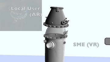 Virtual Replicas for Remote Assistance in Virtual and Augmented Reality