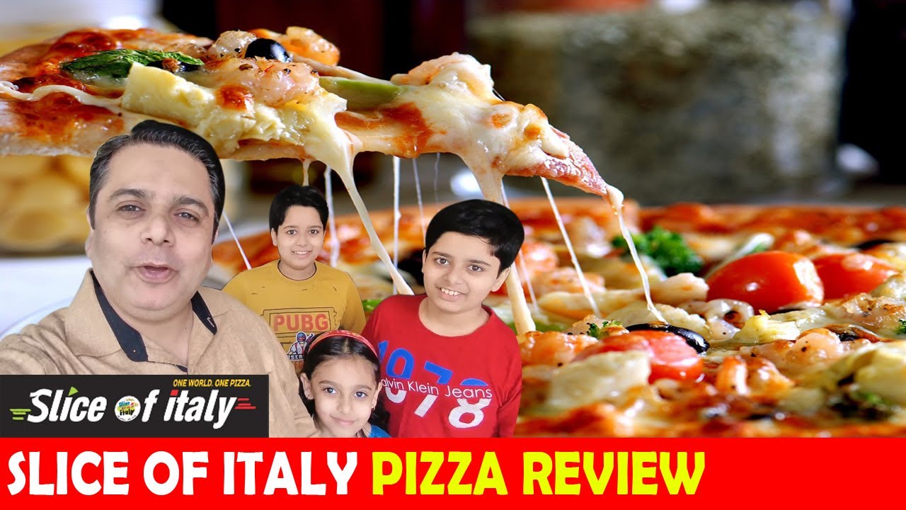 Slice of Italy Pizza Review 😱 Cheesiest Pizza in India 😱 Indian Food Vlogs