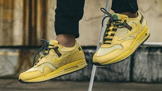 Nike Air Max 1 Travis Scott 🌵. Saturn Gold Real or Fake ? Review.  Je retourne ma veste🤯