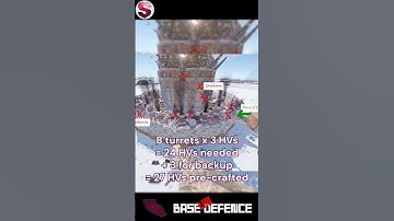 Efficient Raid Prep - HV Rockets - Rust 2024