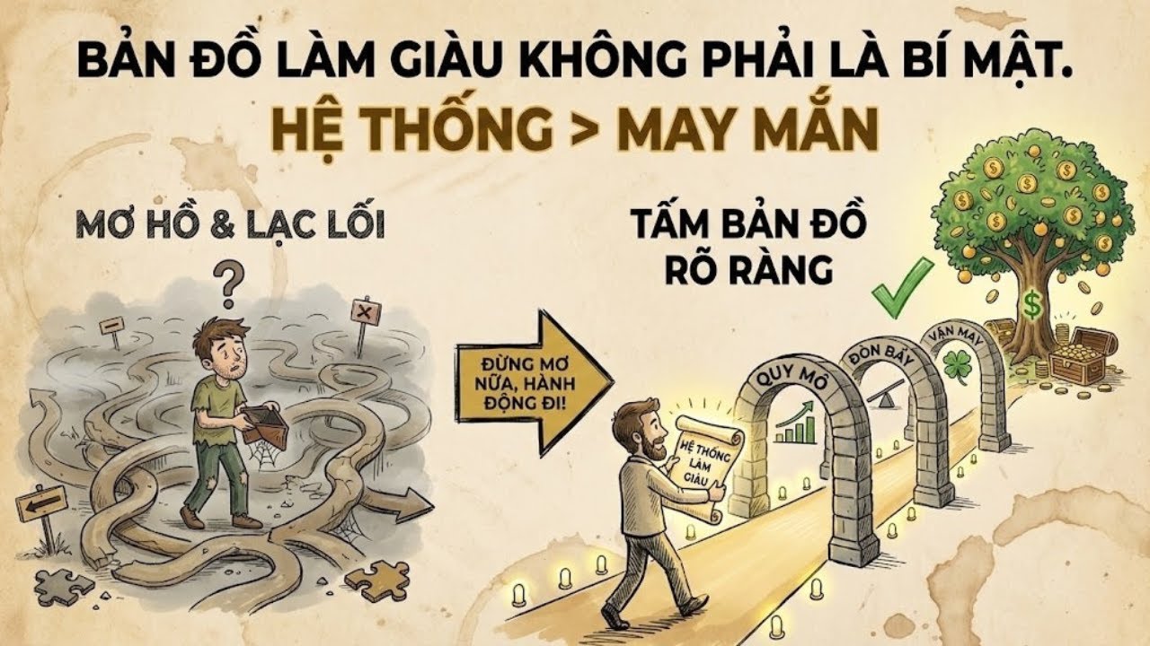 Tấm Bản Đồ Làm Giàu 2026: Tại sao 2.000 Triệu phú mới xuất hiện mỗi ngày?