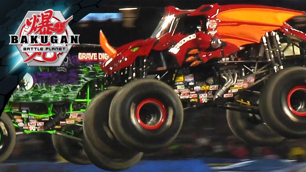 bakugan dragonoid monster truck toy