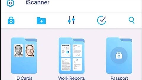 iScanner ll PDF scanner app ll