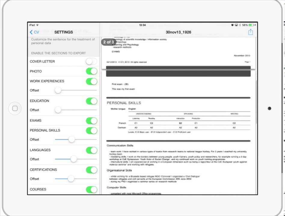 iCV Tutorial: How to adjust the layout