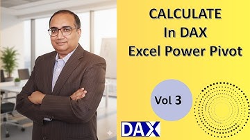 Calculate in DAX in Excel Power Pivot