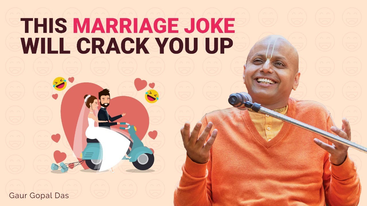 ⁣This Marriage Joke Will Crack You Up | Gaur Gopal Das