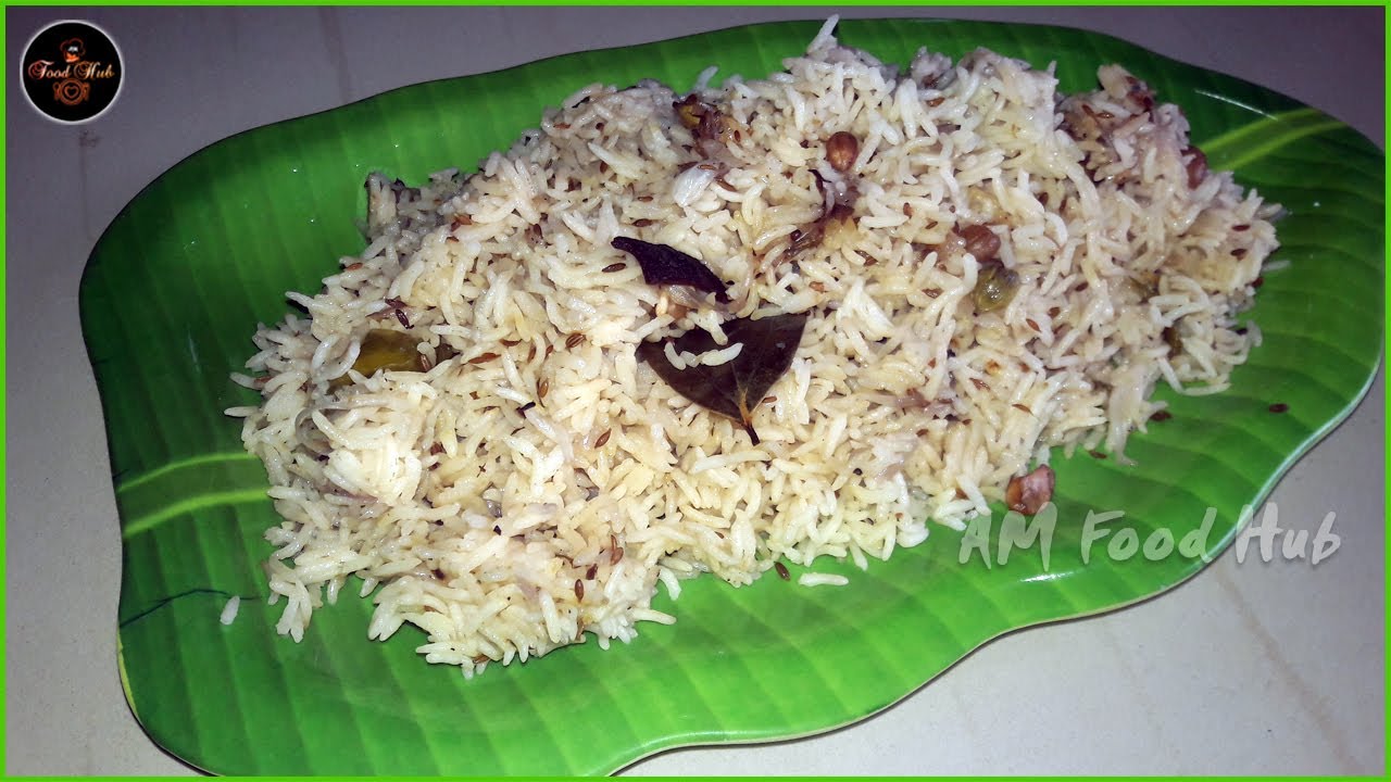 Special Jeera Rice Recipe Easy Pressure Cooker Cumin Rice AM Food