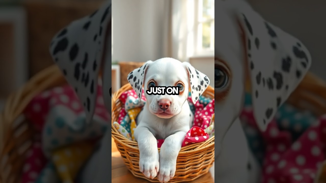 From White to Spotty: The Dalmatian Transformation Journey! 