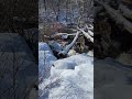 The Blackstone Gorge after Snow