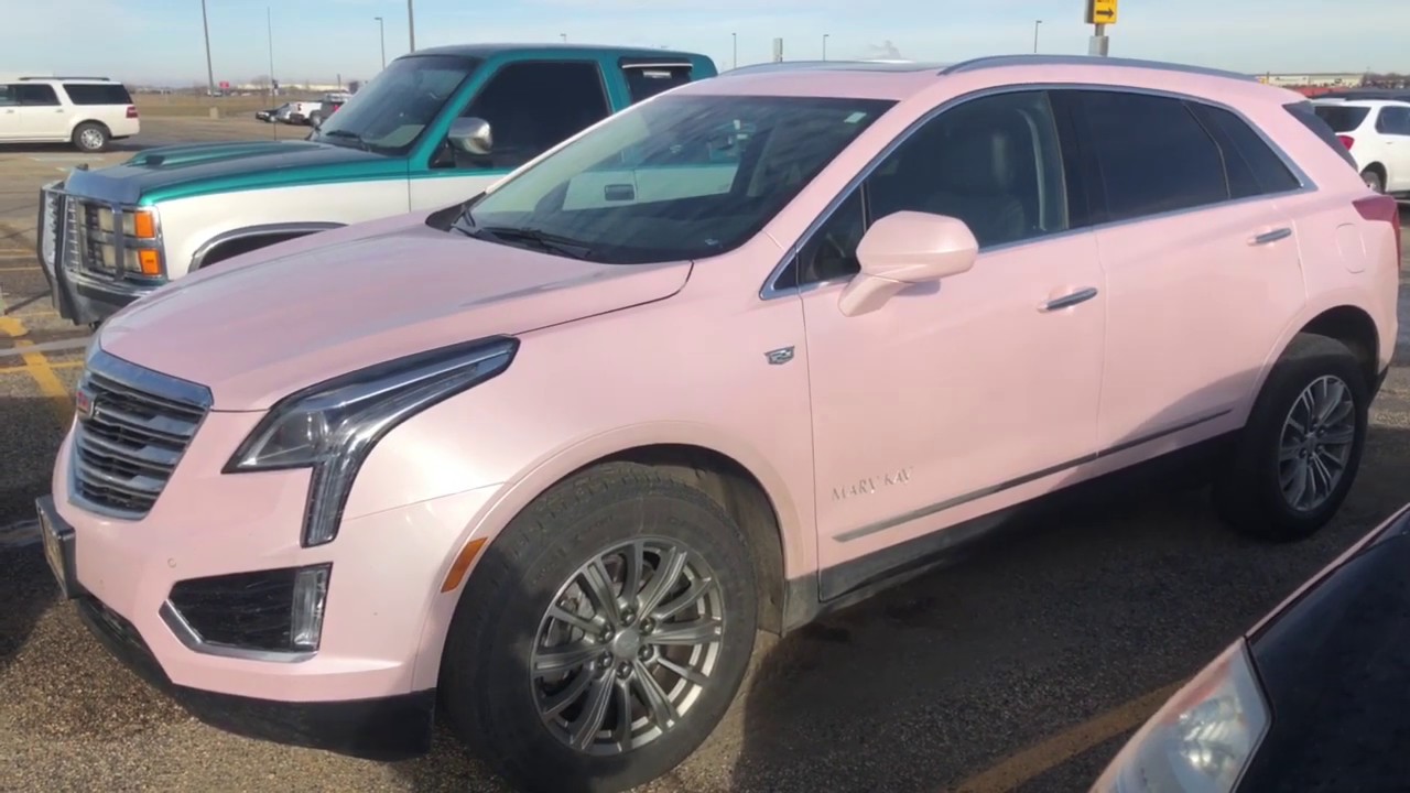 Pink Cadillac XTS 3.6 Mary Kay 360 Degrees Walk Around the Car