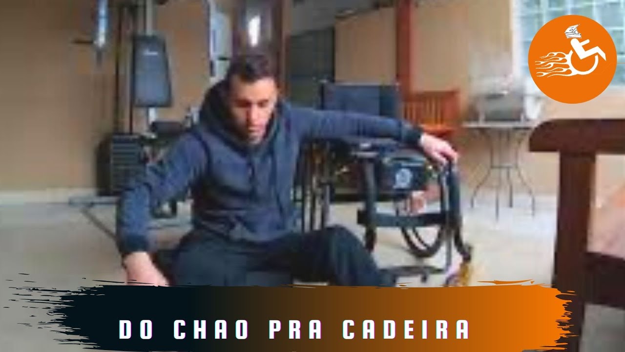 Transferência da Cadeira Rodas para o Chão - Lesão medular
