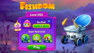 Fishdom Game Level 1153 II Funny Game II 🐟🐟🐟🌊 screenshot 5